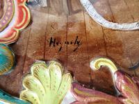 Antique French Lille Faience Oval Plaque ~ "A Rake’s Progress” (3 of 4) Antique French Lille Faience Oval Plaque ~ "A Rake’s Progress” (3 of 4)