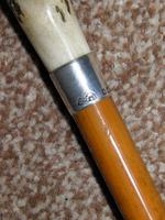 Hallmarked 1933 Silver J.HOWELL Ladies / Youths Hunt Whip W / Leather Thong (8 of 10) Hallmarked 1933 Silver J.HOWELL Ladies / Youths Hunt Whip W / Leather Thong (8 of 10)