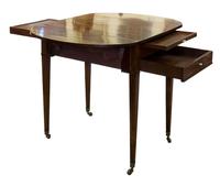 George III Sheraton Period Pembroke Games Table (2 of 8) George III Sheraton Period Pembroke Games Table (2 of 8)