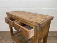 Rustic Wooden Sideboard with Two Drawers (9 of 10) Rustic Wooden Sideboard with Two Drawers (9 of 10)