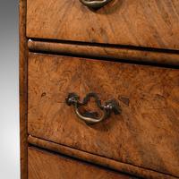 Antique Gentleman's English Burr Walnut Chest of Drawers - Georgian (11 of 12) Antique Gentleman's English Burr Walnut Chest of Drawers - Georgian (11 of 12)