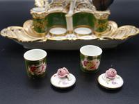 Very Fine & Rare Late 19th Century Continental Porcelain Encrier (4 of 6) Very Fine & Rare Late 19th Century Continental Porcelain Encrier (4 of 6)