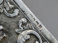 Victorian Silver Castle-top Card Case - St Luke's Church, Liverpool by Nathaniel Mills, Birmingham, 1845 (8 of 12) Victorian Silver Castle-top Card Case - St Luke's Church, Liverpool by Nathaniel Mills, Birmingham, 1845 (8 of 12)
