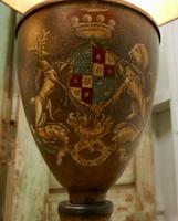 A Pair of Large Bronze Coloured Toleware Table Lamps (4 of 9) A Pair of Large Bronze Coloured Toleware Table Lamps (4 of 9)