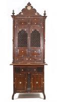 Syrian Inlay Cabinet Bookcase Damascan Islamic Interiors c.1880 (2 of 14) Syrian Inlay Cabinet Bookcase Damascan Islamic Interiors c.1880 (2 of 14)