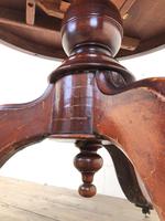 Victorian Mahogany Circular Snap Top Table (4 of 10) Victorian Mahogany Circular Snap Top Table (4 of 10)
