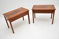 Pair of Antique Inlaid Mahogany Side Tables (8 of 12) Pair of Antique Inlaid Mahogany Side Tables (8 of 12)