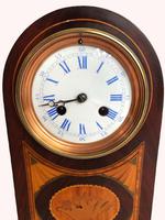 Outstanding Quality Antique Victorian Inlaid Mahogany 8 Day Striking Desk Clock (5 of 8) Outstanding Quality Antique Victorian Inlaid Mahogany 8 Day Striking Desk Clock (5 of 8)