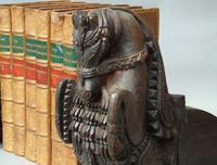 Good Pair of 18th Century Indian Carved Horse Head Bookends (4 of 9) Good Pair of 18th Century Indian Carved Horse Head Bookends (4 of 9)