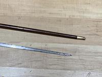 Gentleman’s Walking Stick Sword Stick with Silver Collar Hallmarked Chester 1912 (16 of 25) Gentleman’s Walking Stick Sword Stick with Silver Collar Hallmarked Chester 1912 (16 of 25)