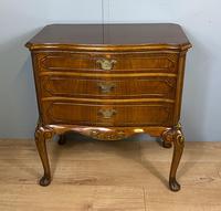 Shaped Walnut Three Drawer Table - Waring & Gillow (6 of 12) Shaped Walnut Three Drawer Table - Waring & Gillow (6 of 12)