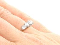 1.37ct Diamond & 18ct White Gold Five Stone Ring - Antique c.1920 (8 of 9) 1.37ct Diamond & 18ct White Gold Five Stone Ring - Antique c.1920 (8 of 9)