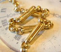 Vintage Pocket Watch Chain 1950s 12ct Gold Plated Large Fancy Link Albert Victorian Revival (8 of 12) Vintage Pocket Watch Chain 1950s 12ct Gold Plated Large Fancy Link Albert Victorian Revival (8 of 12)
