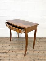 Reproduction Mahogany Bow Front Side Table (8 of 9) Reproduction Mahogany Bow Front Side Table (8 of 9)