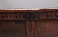 17th Century Oak Coffer with Four Panel Top (10 of 10) 17th Century Oak Coffer with Four Panel Top (10 of 10)
