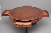 Superb quality 19th Century mahogany drum table (10 of 10) Superb quality 19th Century mahogany drum table (10 of 10)