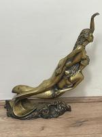 Art Deco French Signed Gilt Bronze 2 Female Nude Mermaids Swimming Statue c.1930 (15 of 41) Art Deco French Signed Gilt Bronze 2 Female Nude Mermaids Swimming Statue c.1930 (15 of 41)