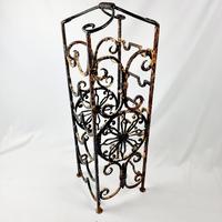 Victorian Cast Iron 12 Bottle Wine Rack (4 of 4) Victorian Cast Iron 12 Bottle Wine Rack (4 of 4)