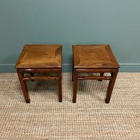 Stunning Pair of Antique Chinese Side Tables (2 of 4) Stunning Pair of Antique Chinese Side Tables (2 of 4)