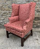 Victorian Mahogany Framed Wing Armchair (4 of 15) Victorian Mahogany Framed Wing Armchair (4 of 15)