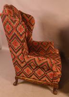 Very Good Pair of Wing Armchairs in the style of George II (9 of 15) Very Good Pair of Wing Armchairs in the style of George II (9 of 15)