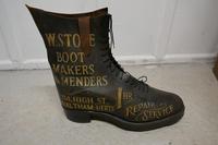Edwardian Shoe Shop or Cobblers Trade Sign, Leather Boot Display Model (7 of 11) Edwardian Shoe Shop or Cobblers Trade Sign, Leather Boot Display Model (7 of 11)