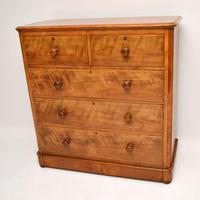 Large Antique Victorian Satinwood Chest of Drawers (3 of 16) Large Antique Victorian Satinwood Chest of Drawers (3 of 16)