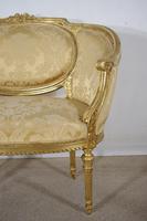 Pair of 19th Century French Gilt Louis XVI Style Armchairs (5 of 19) Pair of 19th Century French Gilt Louis XVI Style Armchairs (5 of 19)