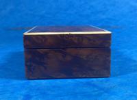 1920s Burr Cedar Box Edged in Mother of Pearl (4 of 9) 1920s Burr Cedar Box Edged in Mother of Pearl (4 of 9)