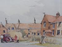 Watercolour Country Village Exhibited Artist Tony Hunter (10 of 10) Watercolour Country Village Exhibited Artist Tony Hunter (10 of 10)