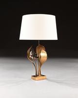 Impressive 1970 Gilt Bronze and Quartz Lamp by Willy Daro (3 of 10) Impressive 1970 Gilt Bronze and Quartz Lamp by Willy Daro (3 of 10)