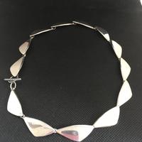 Danish Sterling Silver Necklace. 1960s by Ulrich (3 of 4) Danish Sterling Silver Necklace. 1960s by Ulrich (3 of 4)