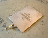 Vintage Pocket Watch Chain Silver Fob 1970s Large St Christopher Solid Silver Fob (6 of 7) Vintage Pocket Watch Chain Silver Fob 1970s Large St Christopher Solid Silver Fob (6 of 7)