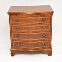 Antique Georgian Style Burr Walnut Chest of Drawers (5 of 10) Antique Georgian Style Burr Walnut Chest of Drawers (5 of 10)