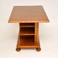 Antique Swedish Satin Birch Coffee / Library Table (6 of 10) Antique Swedish Satin Birch Coffee / Library Table (6 of 10)