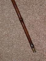 Edwardian Hallmarked 1908 12 Carat Gold Bamboo Walking Cane by "BRIGG OF LONDON" (2 of 9) Edwardian Hallmarked 1908 12 Carat Gold Bamboo Walking Cane by "BRIGG OF LONDON" (2 of 9)