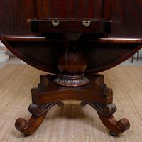 William IV Rosewood Breakfast Table Tilt Top Centre Dining Table (5 of 12) William IV Rosewood Breakfast Table Tilt Top Centre Dining Table (5 of 12)