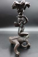 Mid 19th Century Bronze Figure of a Putti Astride a Cayman (5 of 6) Mid 19th Century Bronze Figure of a Putti Astride a Cayman (5 of 6)