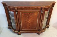 19th Century Inlaid Burr Walnut Credenza (3 of 4) 19th Century Inlaid Burr Walnut Credenza (3 of 4)