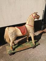 Papier Maché Folk Art Horse on Wheels (13 of 14) Papier Maché Folk Art Horse on Wheels (13 of 14)