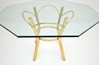 1970’s Vintage Brass & Glass Dining Table (5 of 6) 1970’s Vintage Brass & Glass Dining Table (5 of 6)