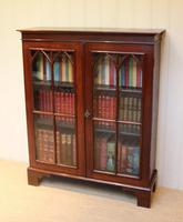 Mahogany Gothic Glazed Bookcase (2 of 11) Mahogany Gothic Glazed Bookcase (2 of 11)