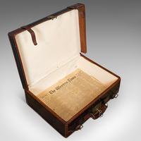 Antique Suitcase, English, Leather, Salesman, Banker, Travel Case, Edwardian (9 of 12) Antique Suitcase, English, Leather, Salesman, Banker, Travel Case, Edwardian (9 of 12)