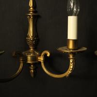 French Pair Of Gilded Brass Antique Wall Lights (7 of 10) French Pair Of Gilded Brass Antique Wall Lights (7 of 10)
