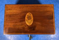 George III Solid Mahogany Box With Wonderful Inlaid Panels (8 of 18) George III Solid Mahogany Box With Wonderful Inlaid Panels (8 of 18)
