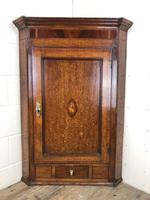 Georgian Oak Corner Cupboard with Inlay (2 of 10) Georgian Oak Corner Cupboard with Inlay (2 of 10)