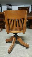 Antique Oak Swivel Office Chair (6 of 8) Antique Oak Swivel Office Chair (6 of 8)