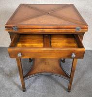 Theodore Alexander Mahogany Envelope Gaming Table (5 of 15) Theodore Alexander Mahogany Envelope Gaming Table (5 of 15)