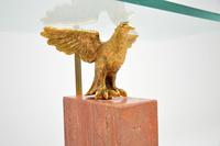 1970's Vintage Marble / Brass / Glass Console Table (6 of 12) 1970's Vintage Marble / Brass / Glass Console Table (6 of 12)