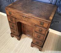 George III Style Burr Walnut Desk c.1920 (10 of 20) George III Style Burr Walnut Desk c.1920 (10 of 20)